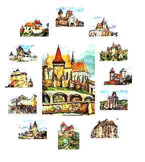 Fortified churches near Medias